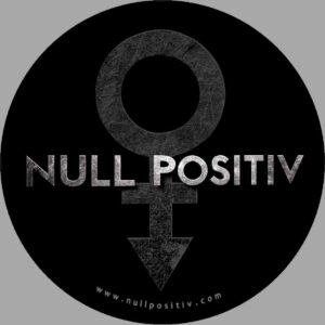 Null Positiv Aufkleber