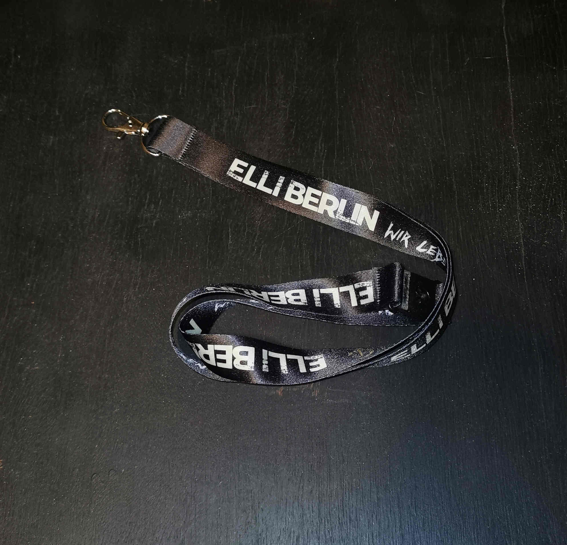 Schlüsselband schwarz