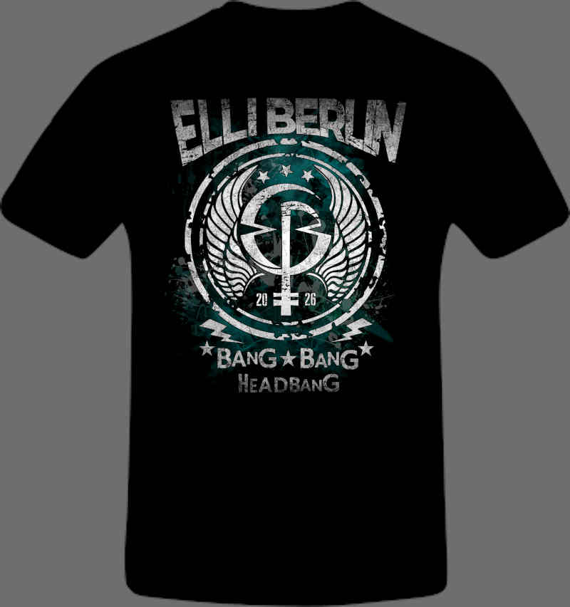 T-Shirt Herren / Elli Berlin Headbang