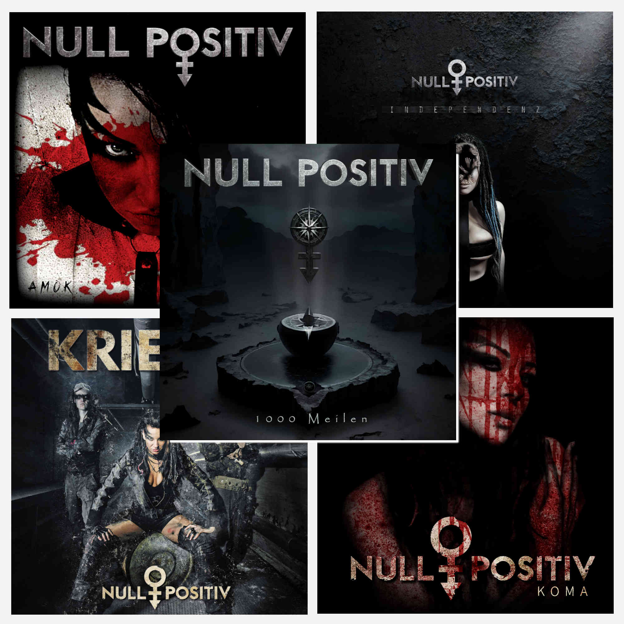 Alle Null Positiv CDs (5 Stück)